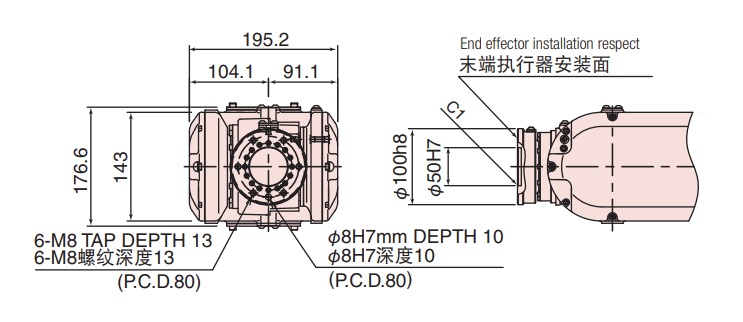 NACHI 7軸工業(yè)機器人 MR20-02