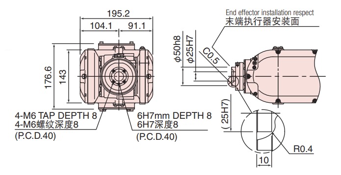 NACHI 7軸工業(yè)機器人 MR20L-01